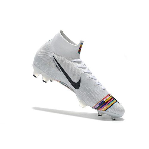 fodboldstøvler Nike Mercurial Superfly 6 Elite FG - Sølv Hvid Sort_9.jpg